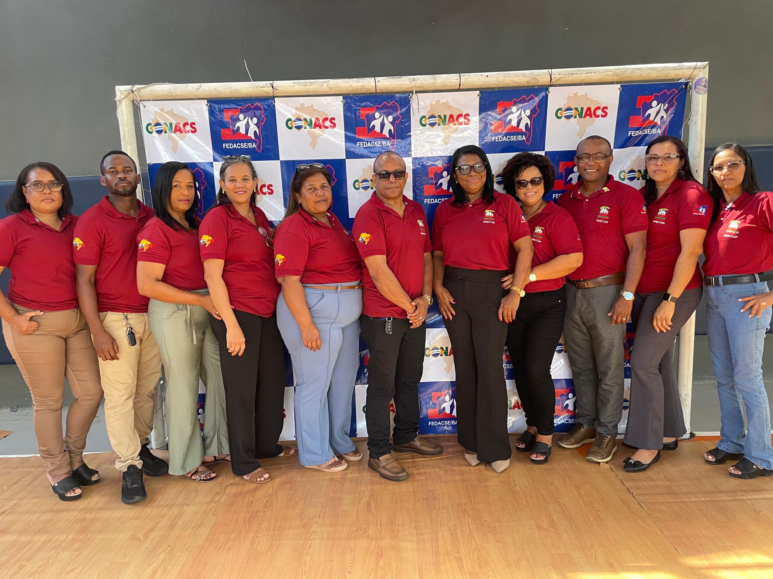 SINDACS Feira participa do II Congresso da FEDACSE-BA e parabeniza nova diretoria