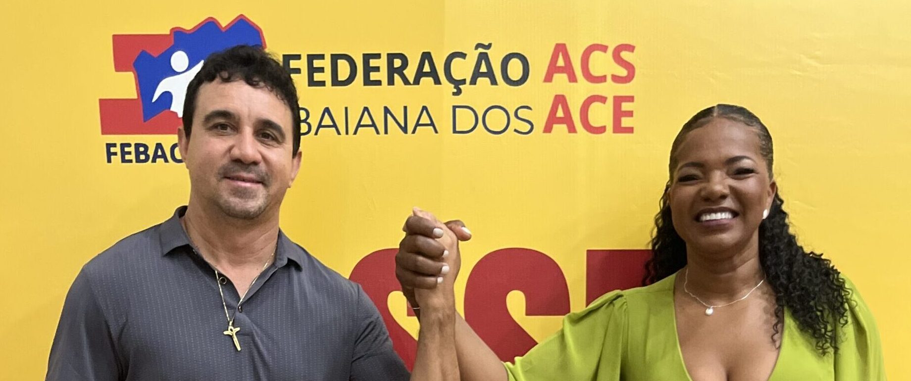 SINDACS Feira marca presença na posse da nova diretoria da Federação Baiana dos ACS e ACE