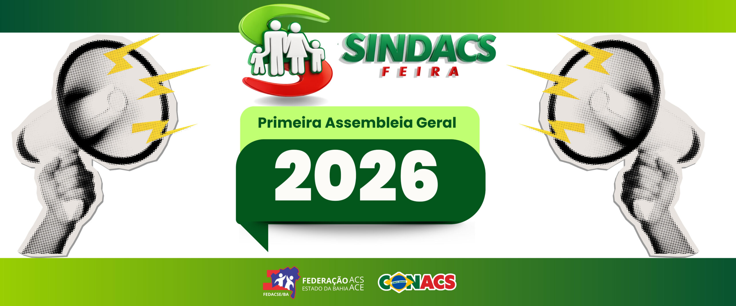 SINDACS Feira realiza primeira Assembleia Geral e fortalece a luta dos ACS