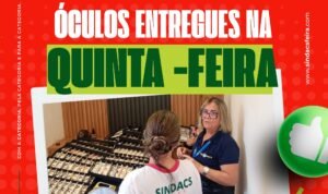 Entrega de Óculos